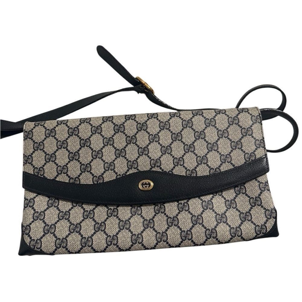 Gucci Black and Cream Women's Bag - Picture 2 of 13